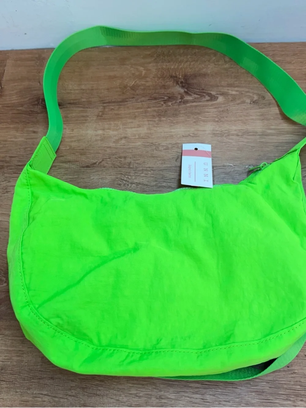 Lightweight Green Shoulder Bag for Women